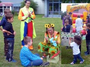 Programm und Spaß für Kinder am Etappen-Event der Ginkgo Tour
