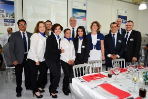 The Rehm team on site (Photo: Rehm Thermal Systems)