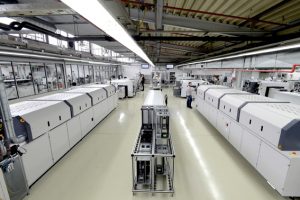 Im Optimierungsprojekt der Viessmann Gruppe wurden vier SMD-Linien mit Rehm Thermal Systems Lötanlagen identisch ausgerüstet
